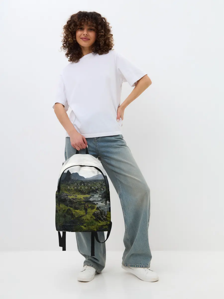 Рюкзак джинсовый / Death Stranding