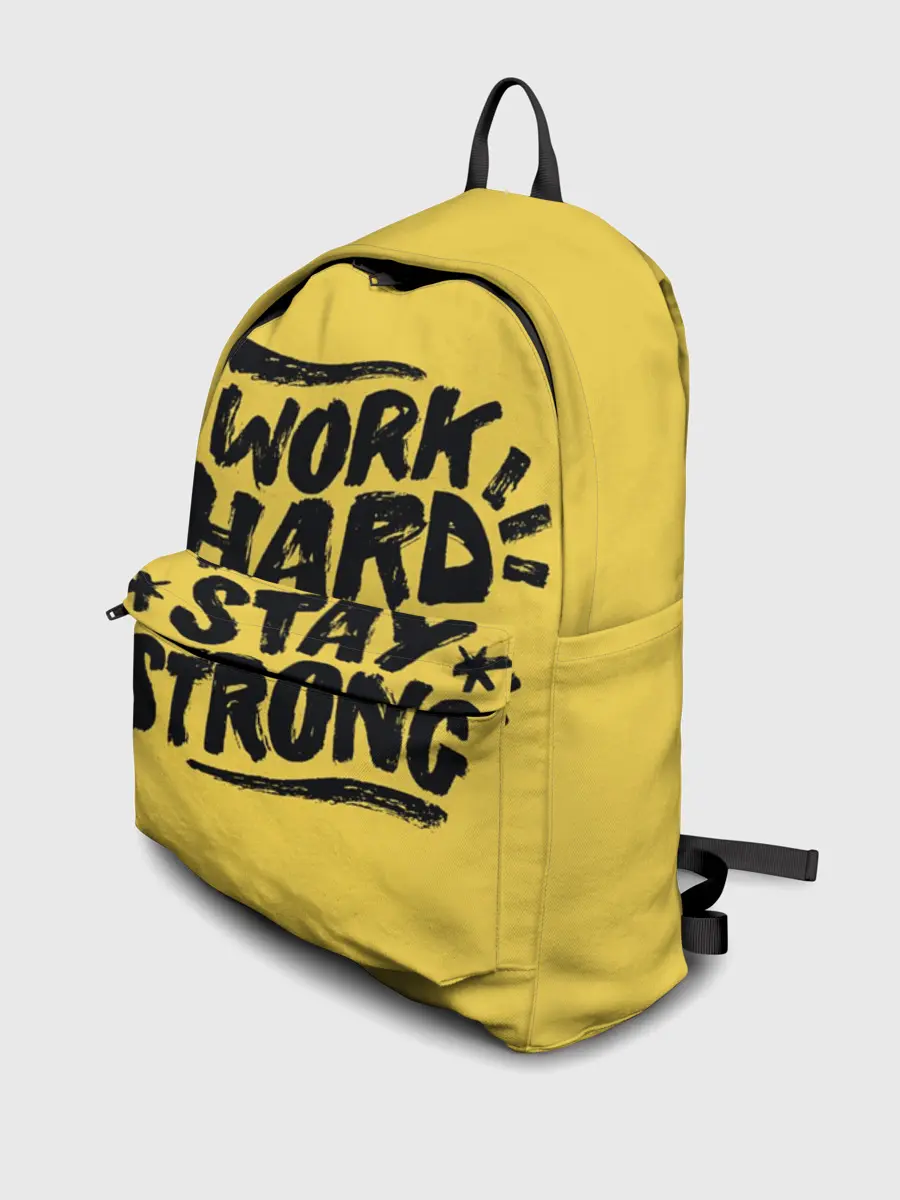 Рюкзак джинсовый / Work hard