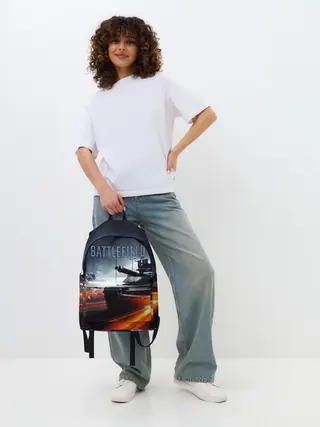 Рюкзак джинсовый / BATTLEFIELD