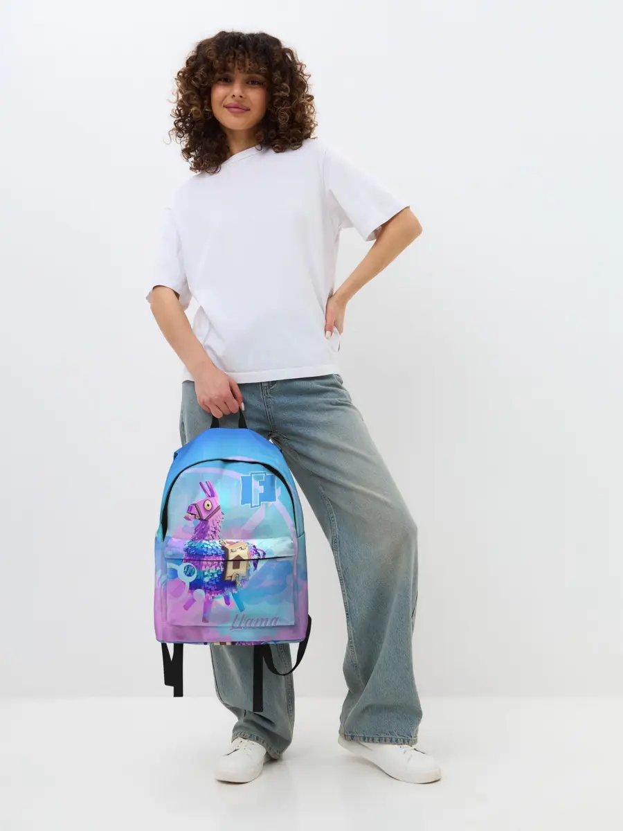 Рюкзак джинсовый / Fortnite