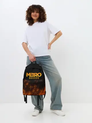 Рюкзак джинсовый / METRO EXODUS