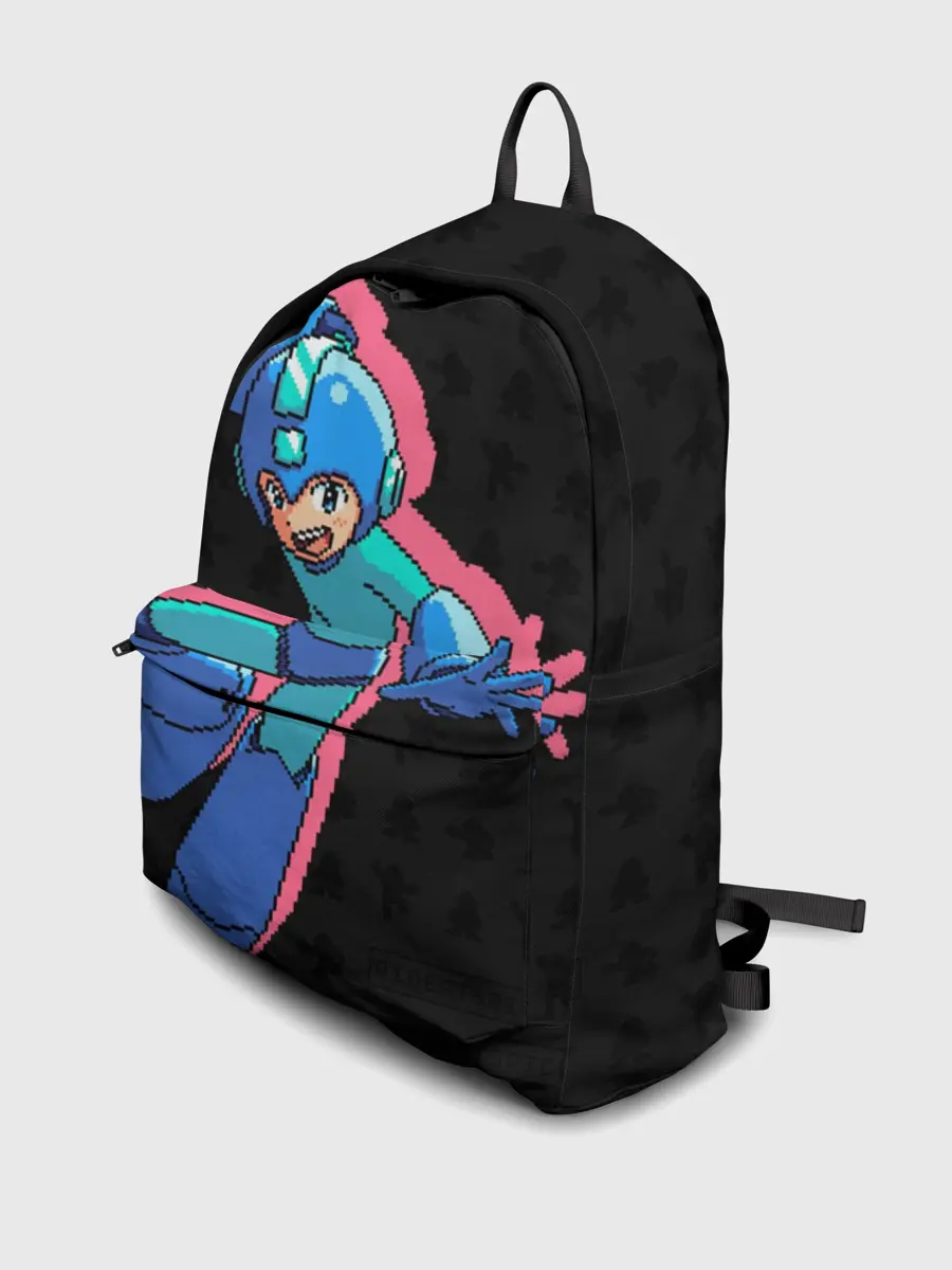 Рюкзак джинсовый / Mega Man