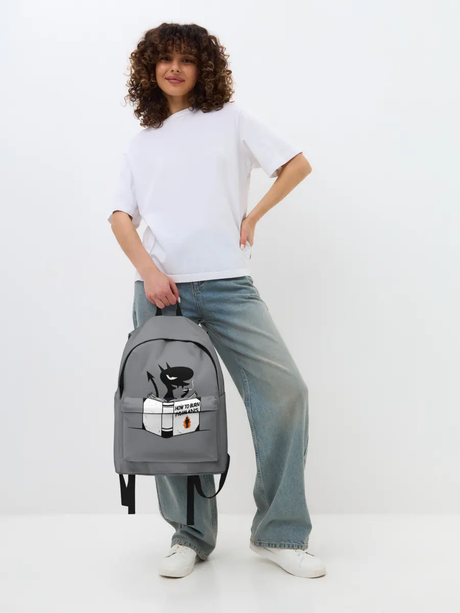 Рюкзак джинсовый / Luci. How to burn humans