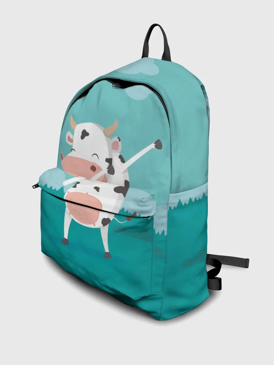 Рюкзак джинсовый / DAB Корова