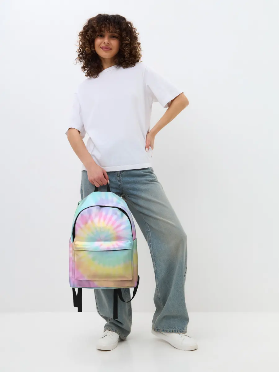 Рюкзак джинсовый / Pastel Tie Dye