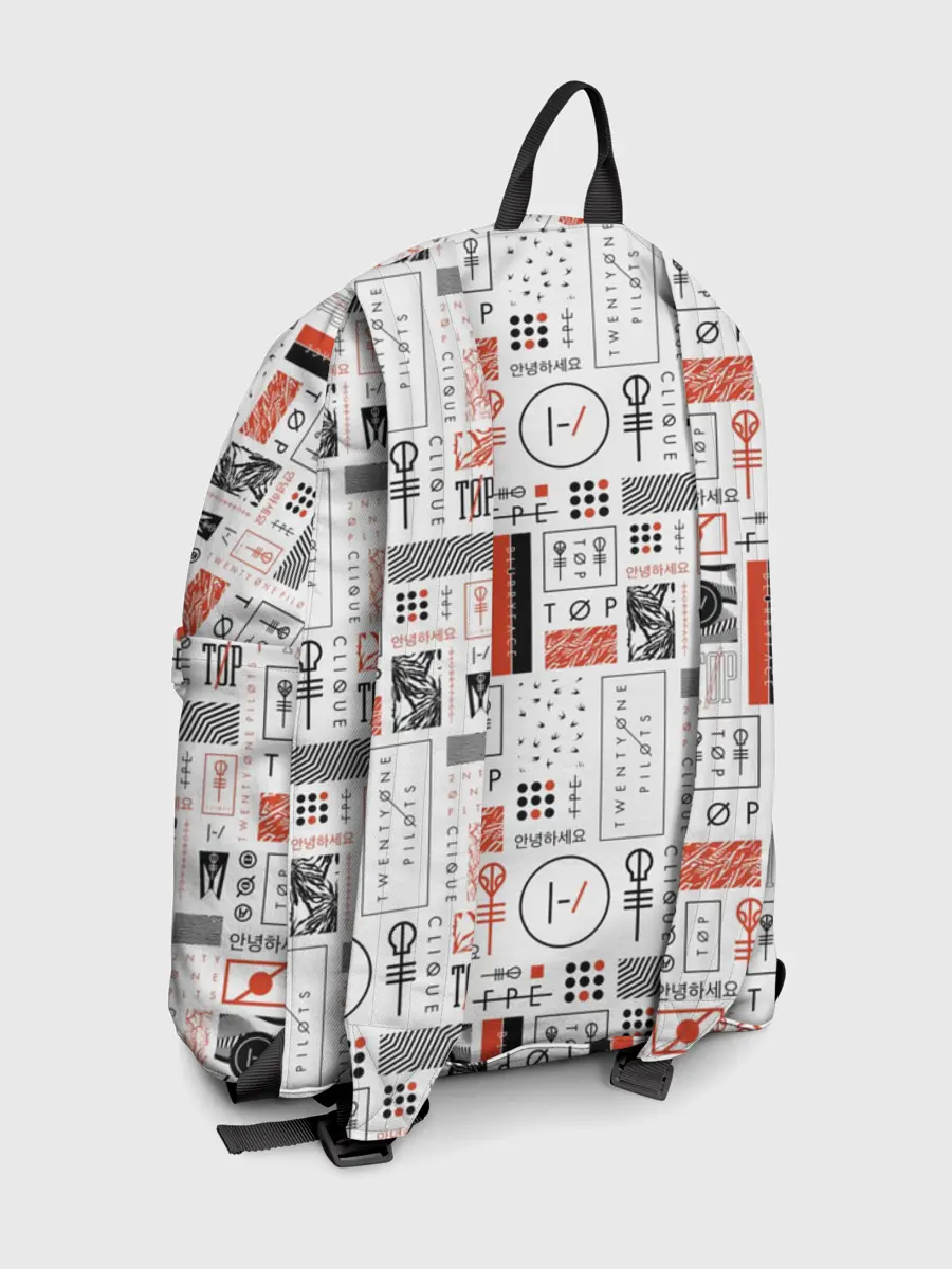 Рюкзак джинсовый / Twenty One Pilots - Blurryface