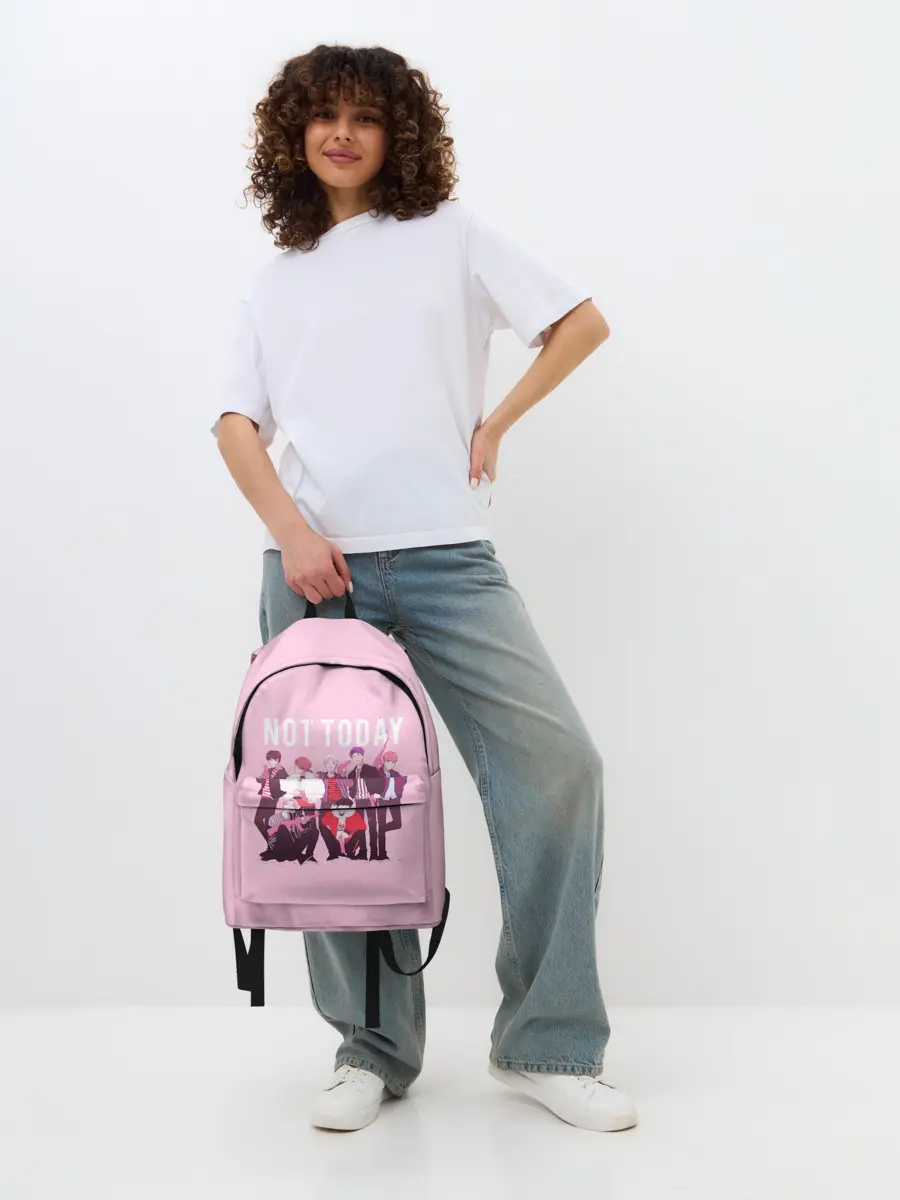 Рюкзак джинсовый / BTS