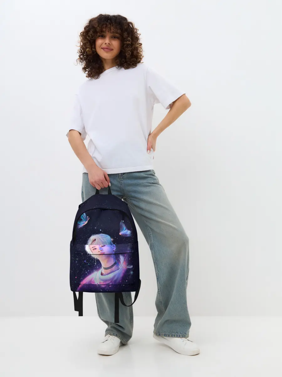 Рюкзак джинсовый / BTS. DNA