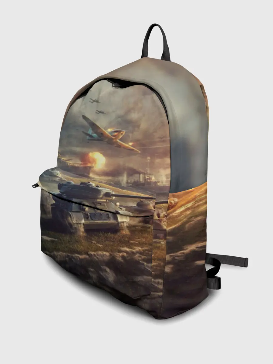 Рюкзак джинсовый / Танки