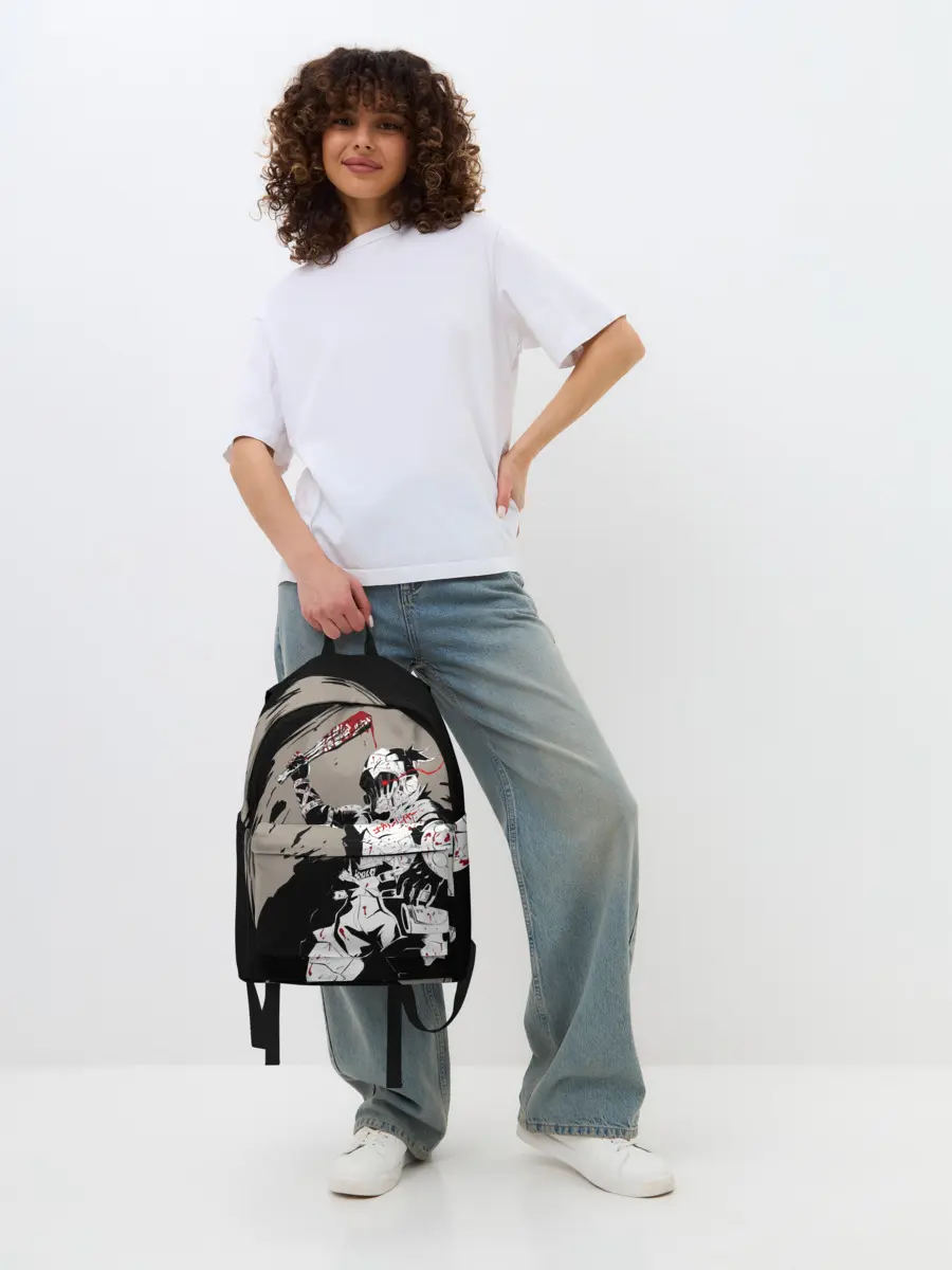 Рюкзак джинсовый / Goblin Slayer killer