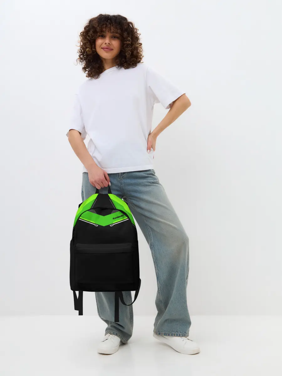 Рюкзак джинсовый / Kawasaki club