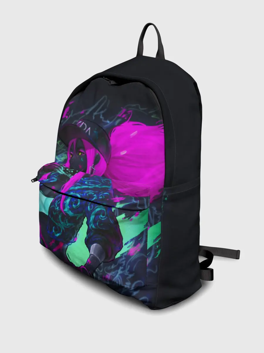 Рюкзак джинсовый / KDA. Akali