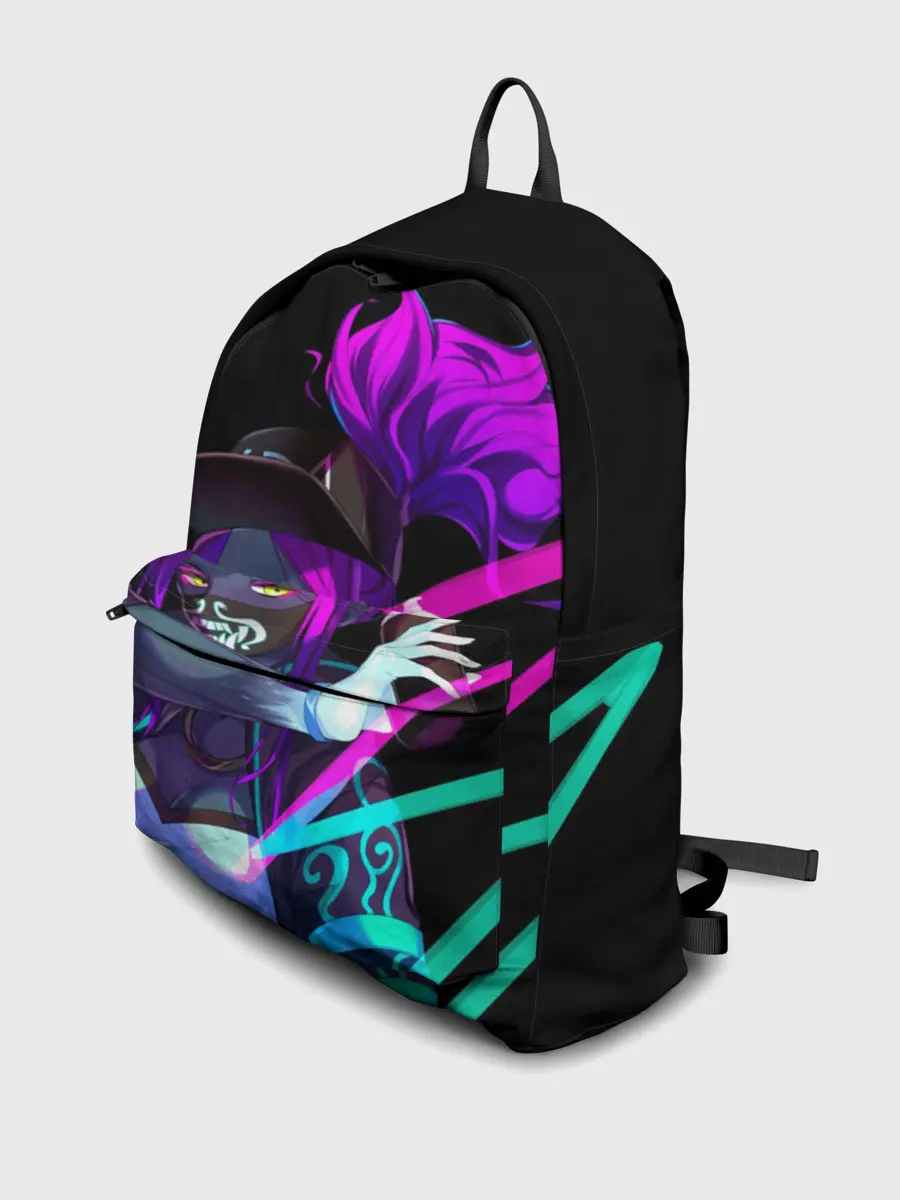 Рюкзак джинсовый / KDA. Akali