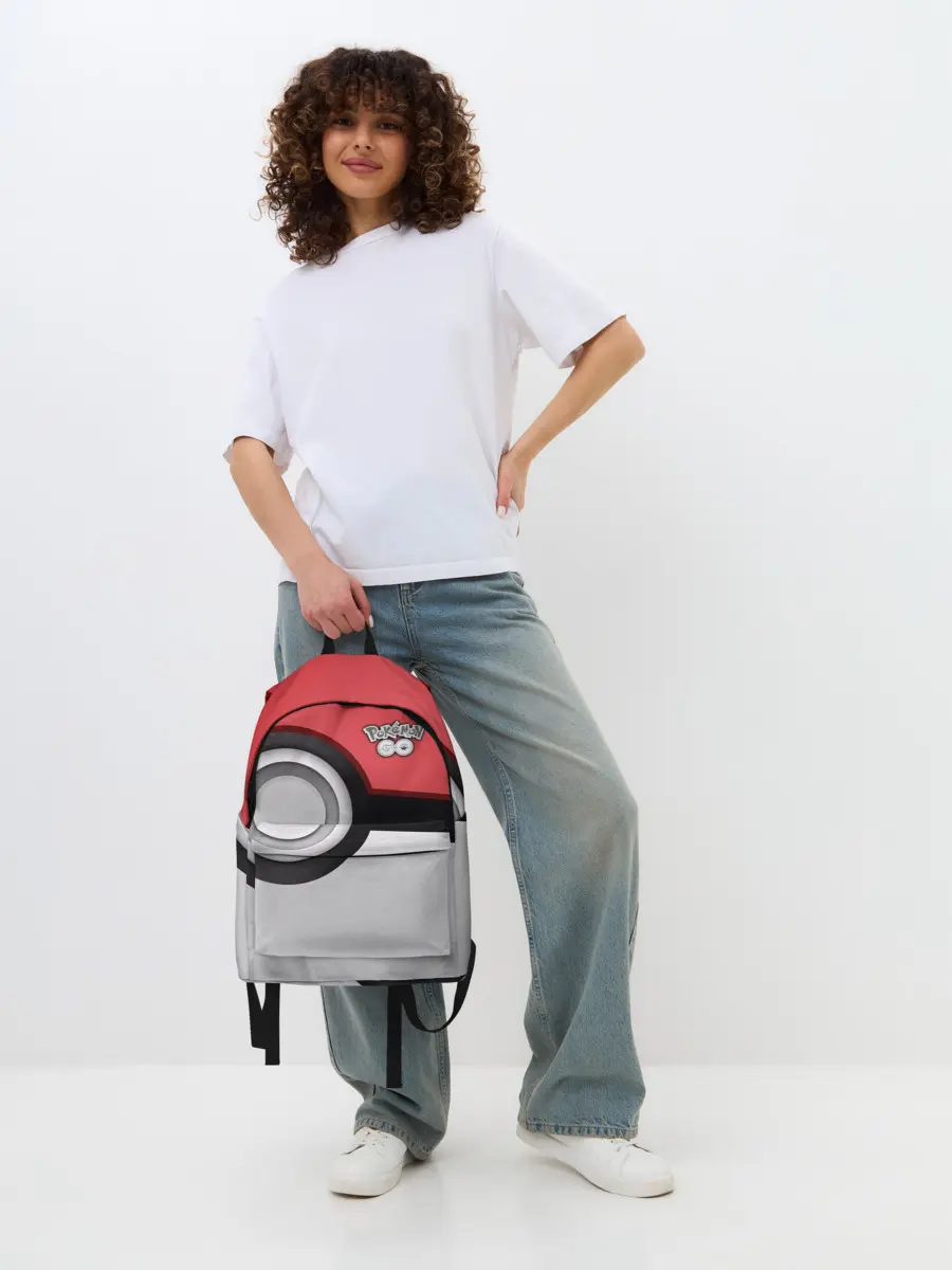 Рюкзак джинсовый / Pokemon GO