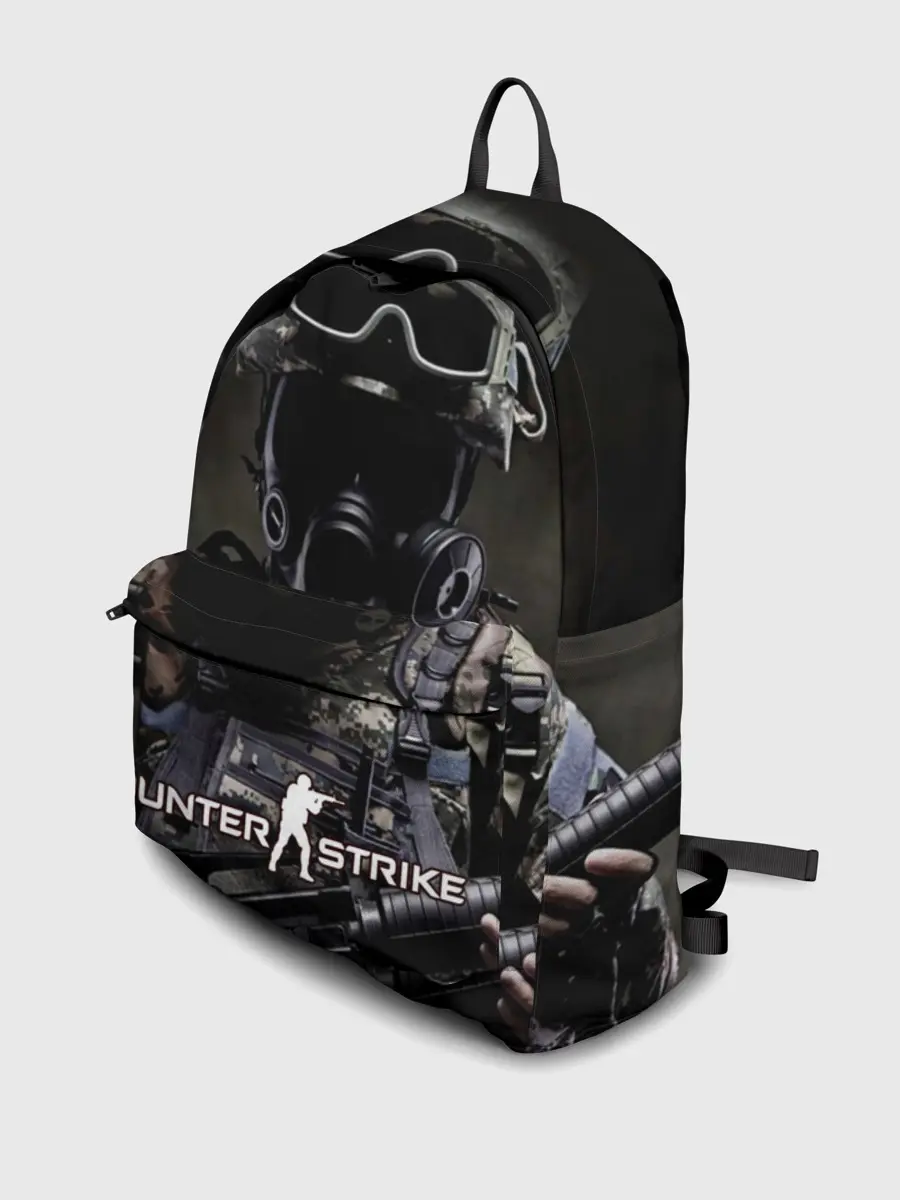 Рюкзак джинсовый / Counter Strike