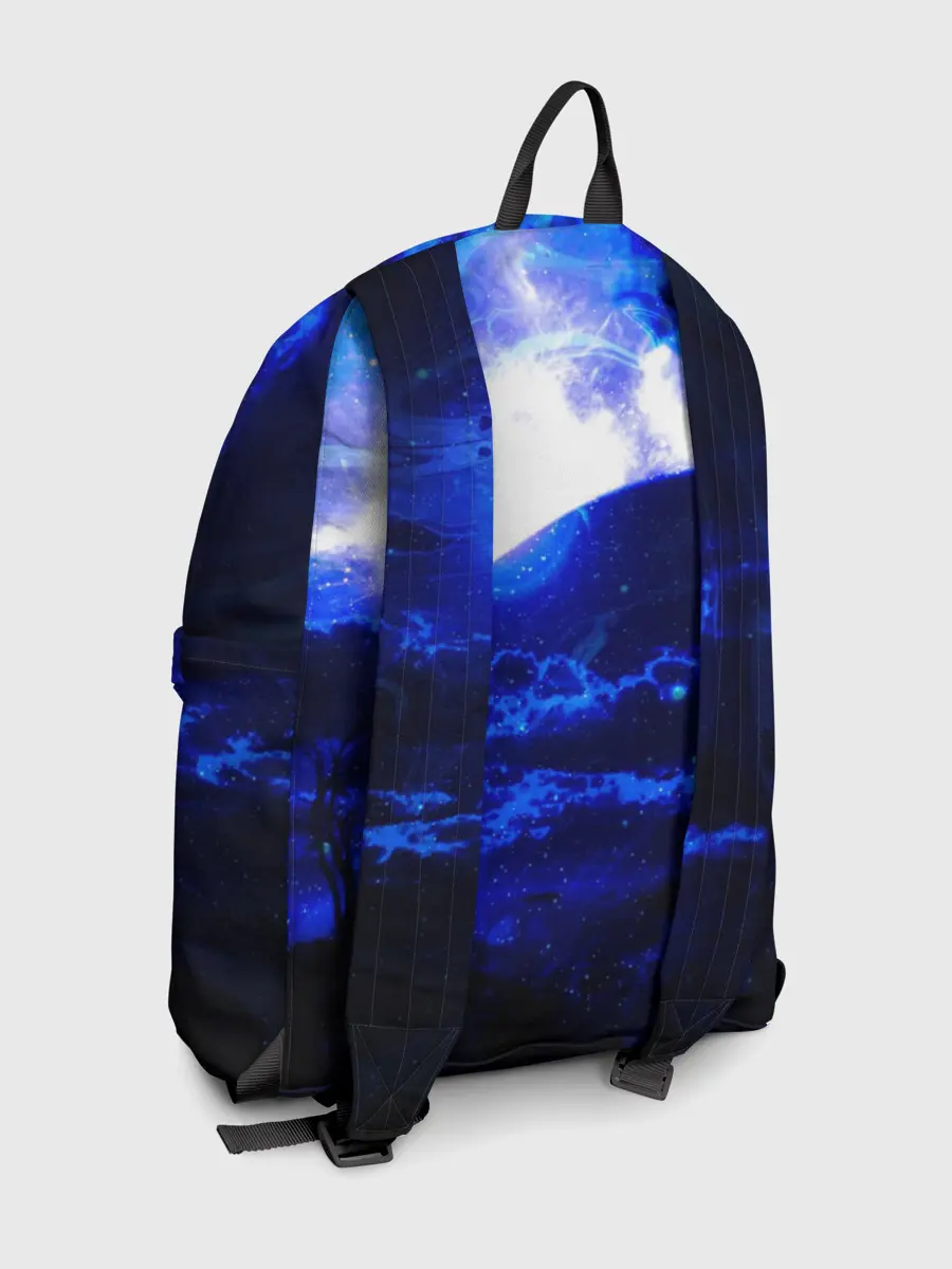 Рюкзак джинсовый / Космический закат