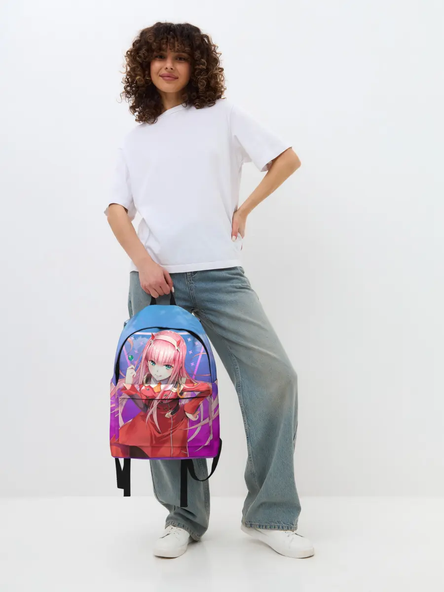 Рюкзак джинсовый / Darling in the Franxx