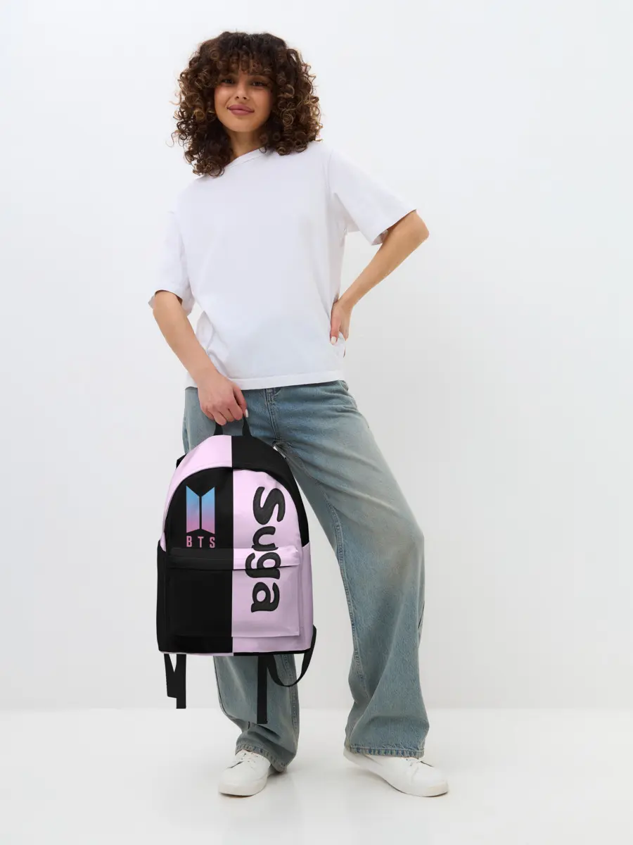 Рюкзак джинсовый / BTS Suga