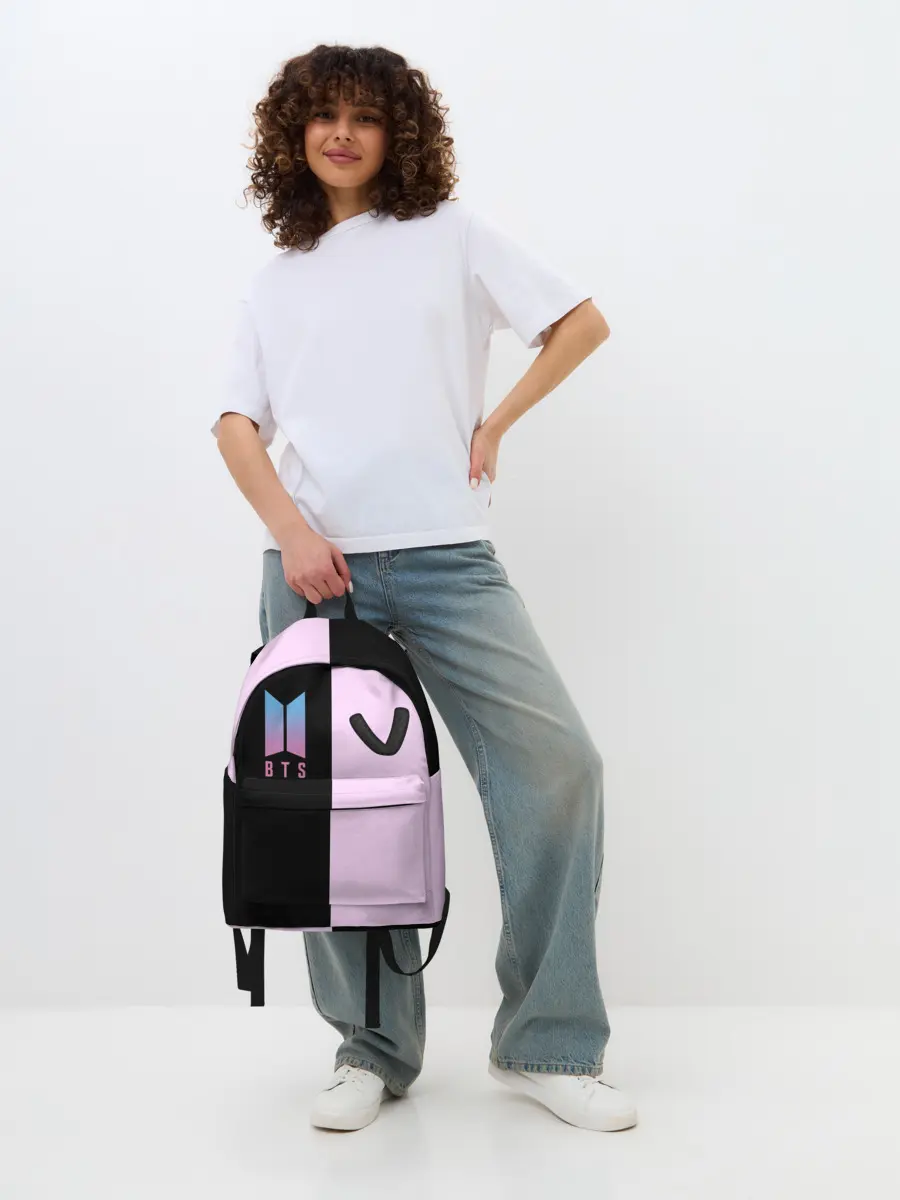 Рюкзак джинсовый / BTS V