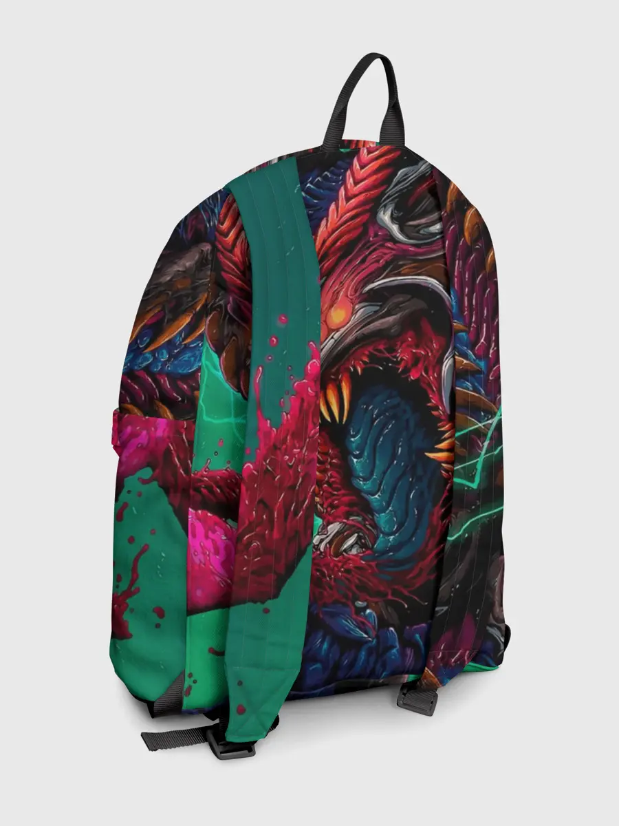 Рюкзак джинсовый / CS GO hyper beast skin