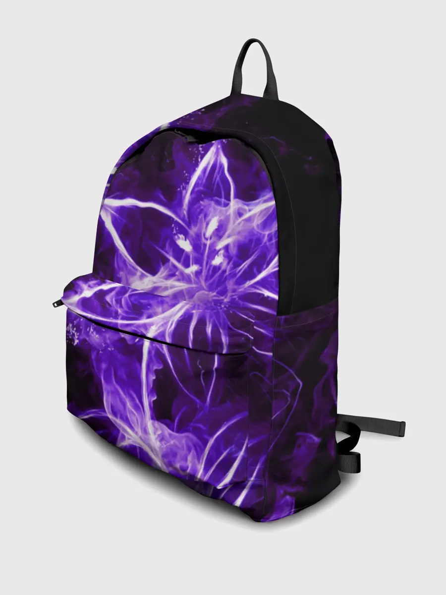 Рюкзак джинсовый / Цветок Тьмы