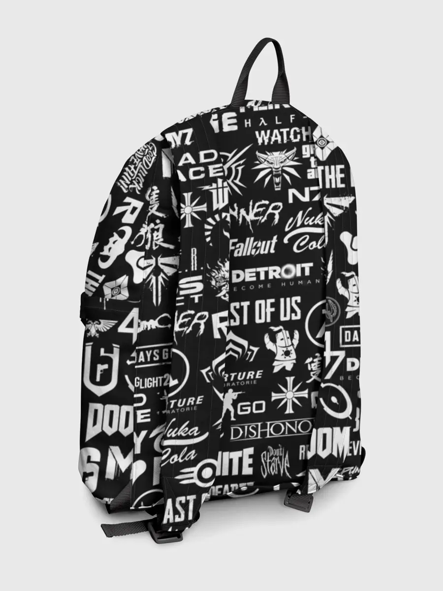 Рюкзак джинсовый / ЛОГОТИПЫ ИГР