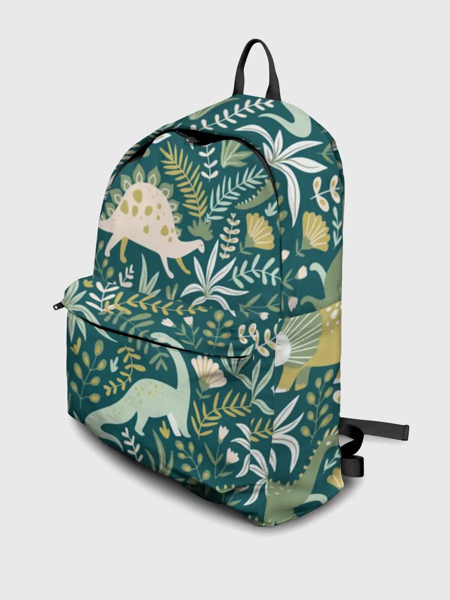 Рюкзак джинсовый / Динозавры