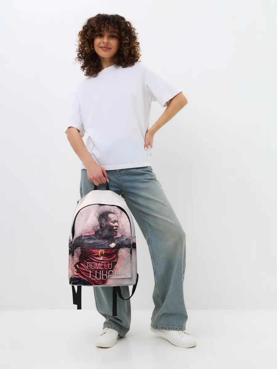 Рюкзак джинсовый / Romelu Lukaku