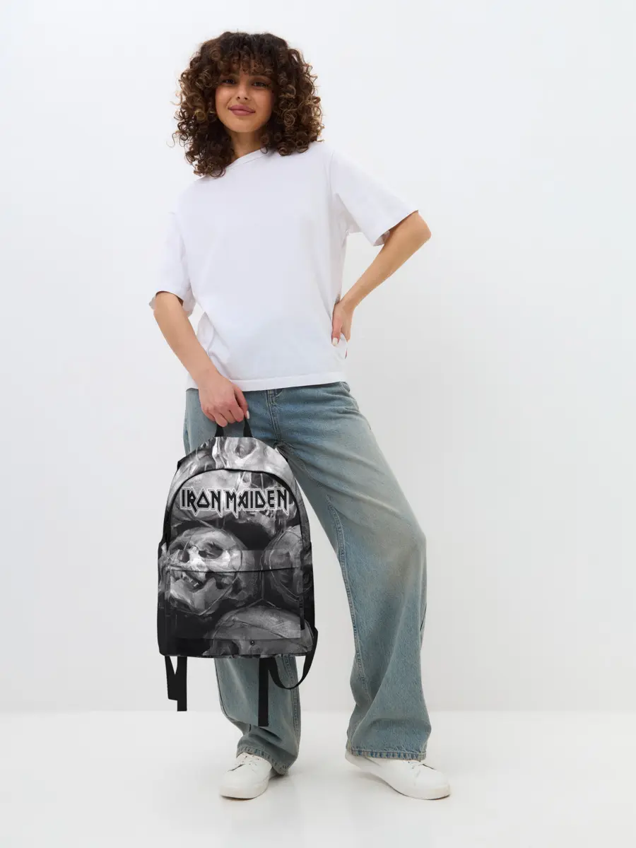 Рюкзак джинсовый / Iron Maiden