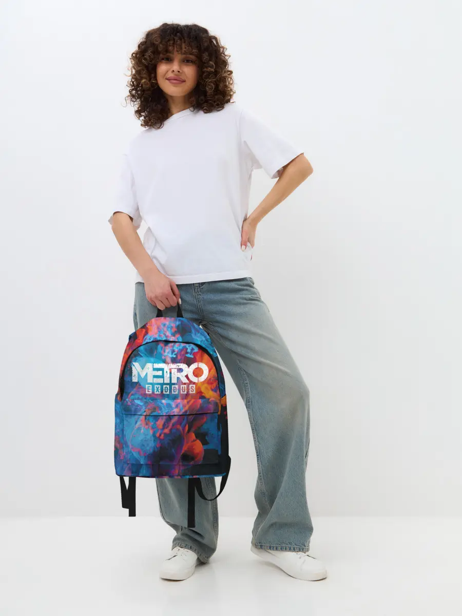 Рюкзак джинсовый / Metro Fire