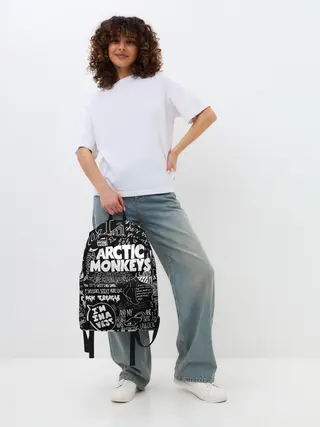 Рюкзак джинсовый / Arctic Monkeys