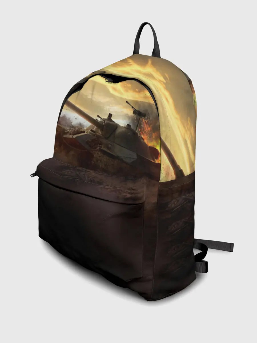 Рюкзак джинсовый / танк на закате