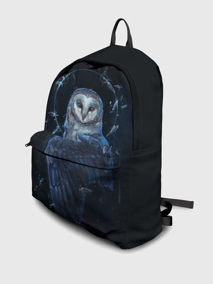 Рюкзак джинсовый / сова