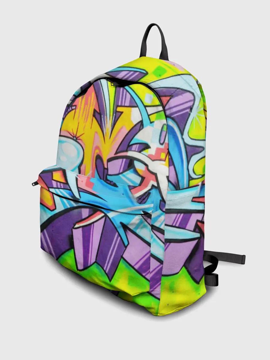 Рюкзак джинсовый / Неоновая кислота