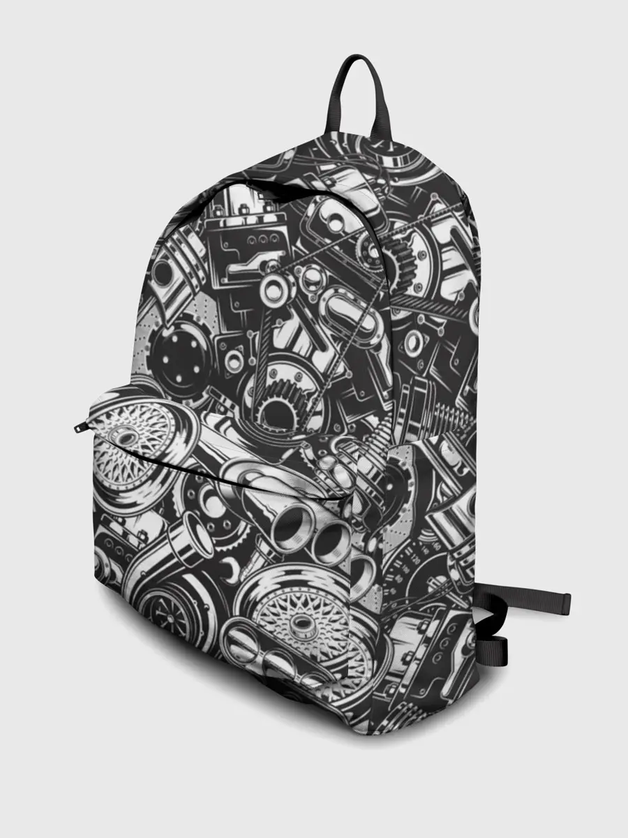 Рюкзак джинсовый / Автомобильные детали