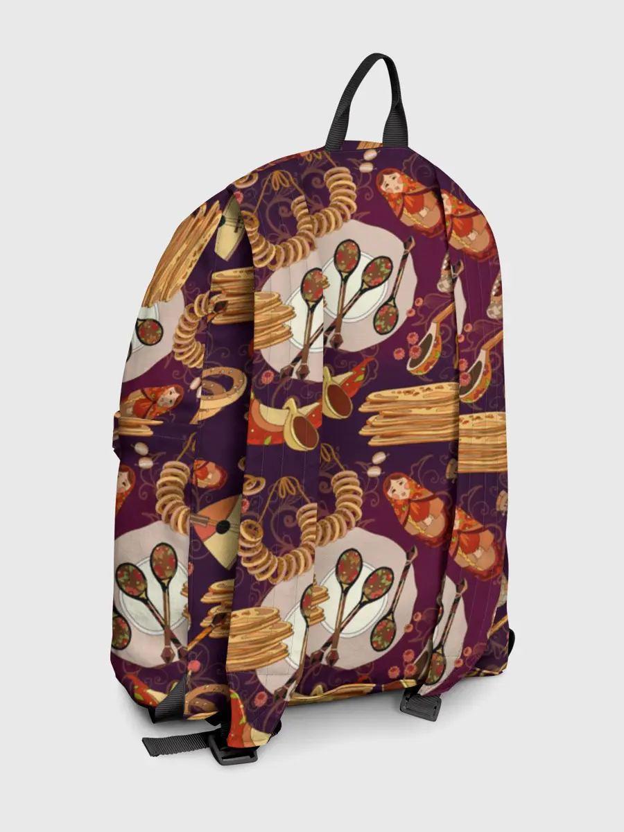 Рюкзак джинсовый / Русские блины