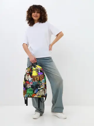 Рюкзак джинсовый / Дота 2