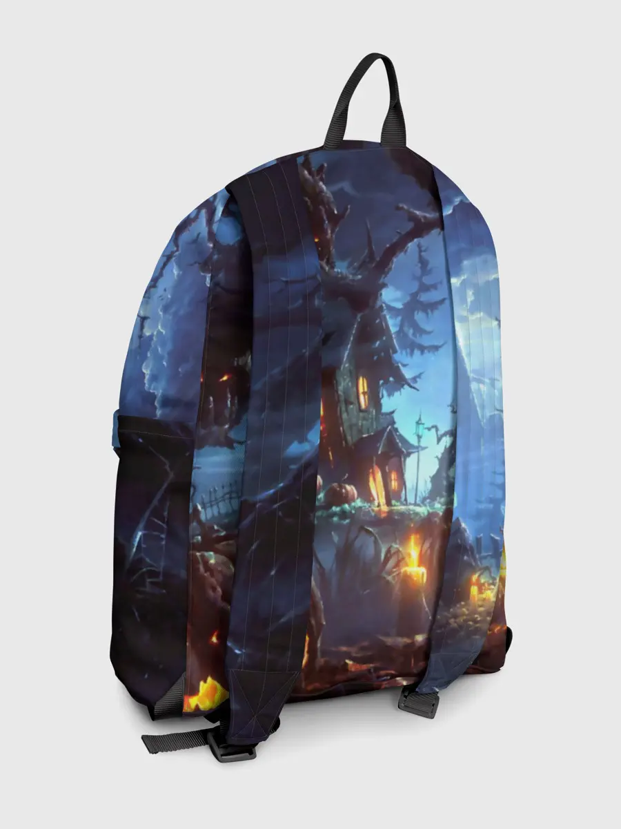 Рюкзак джинсовый / Хэллоуин