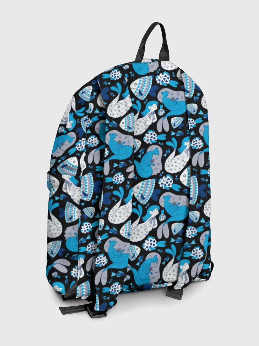 Рюкзак джинсовый / Русалки