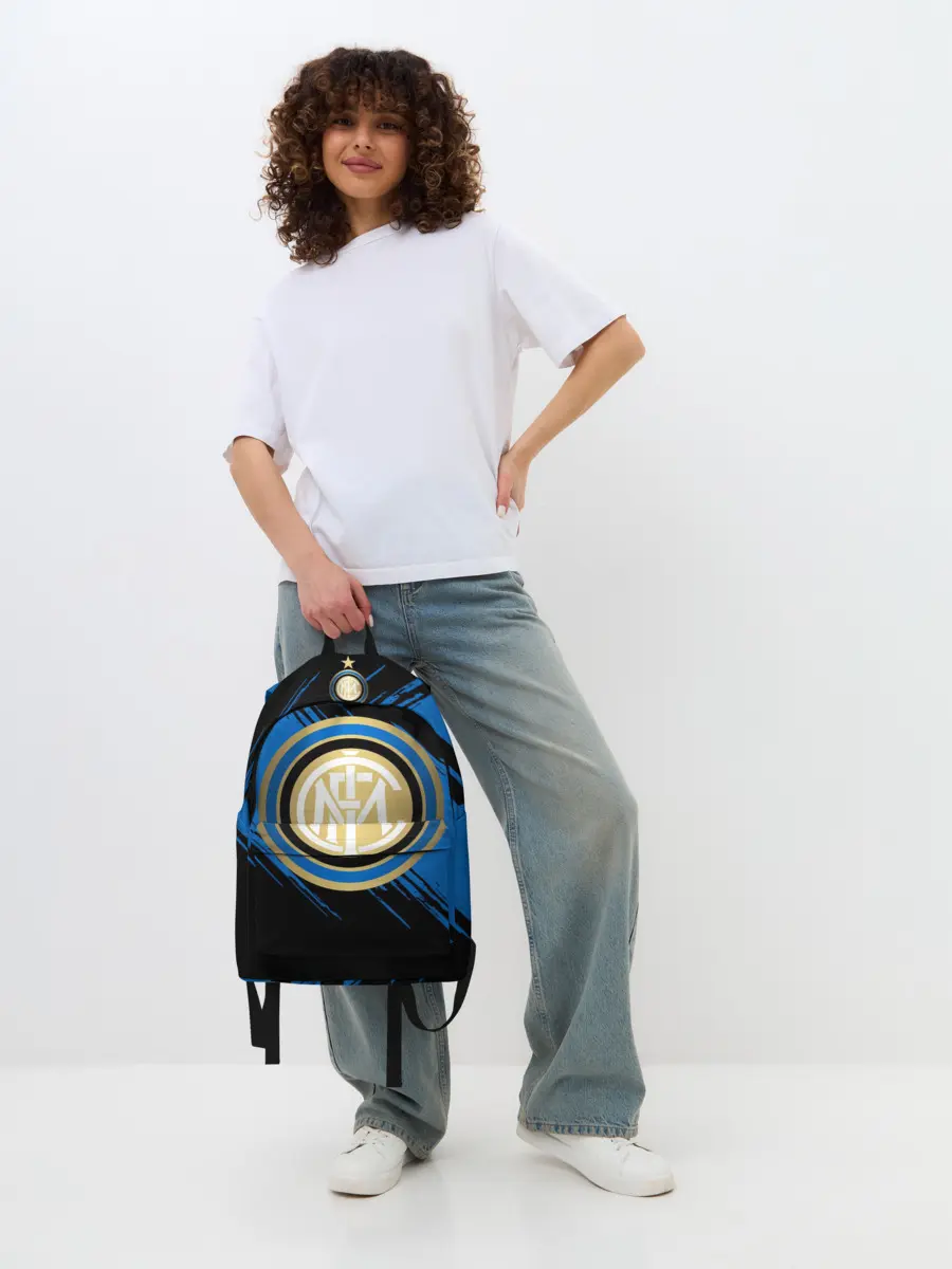 Рюкзак джинсовый / Интер Милан