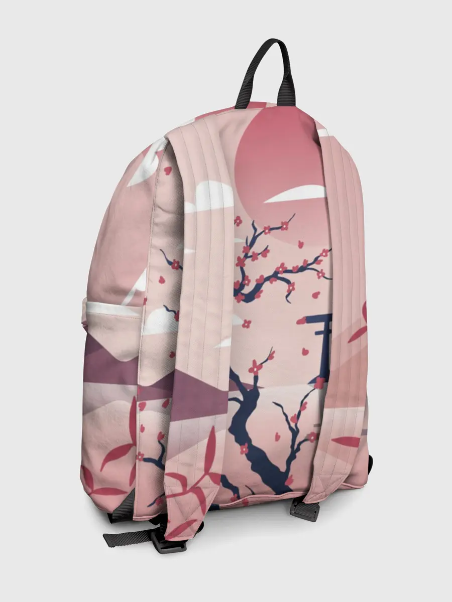 Рюкзак джинсовый / Японский мотив