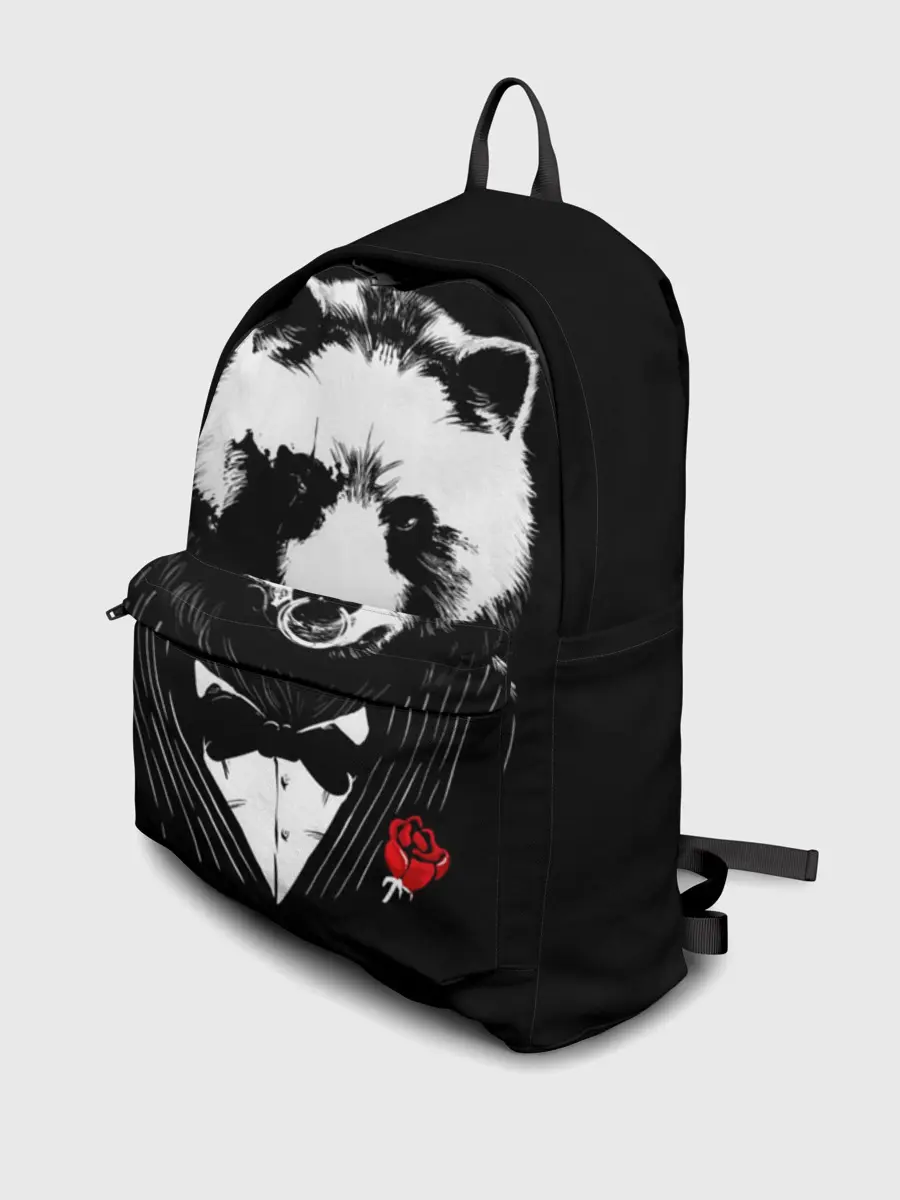 Рюкзак джинсовый / Медведь авторитет