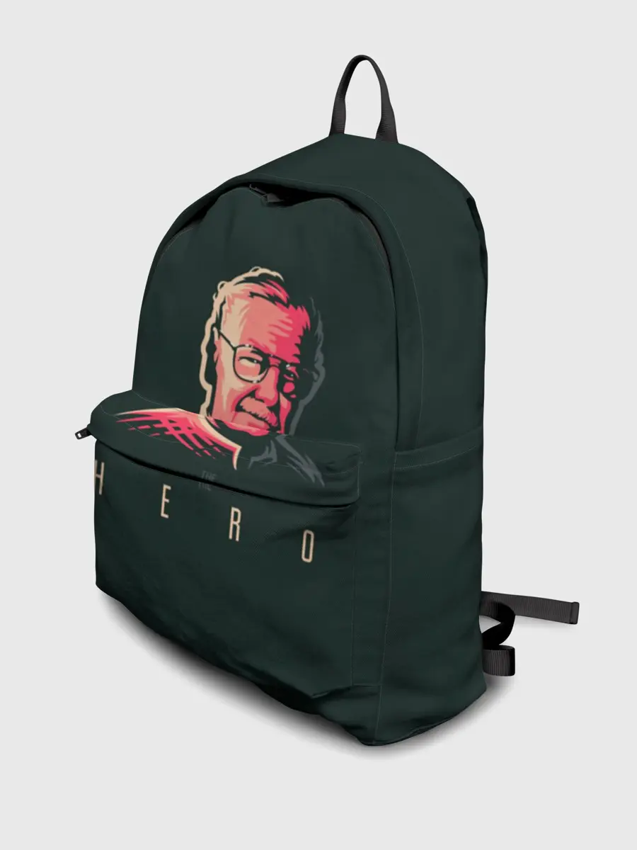 Рюкзак джинсовый / Stan Lee The hero