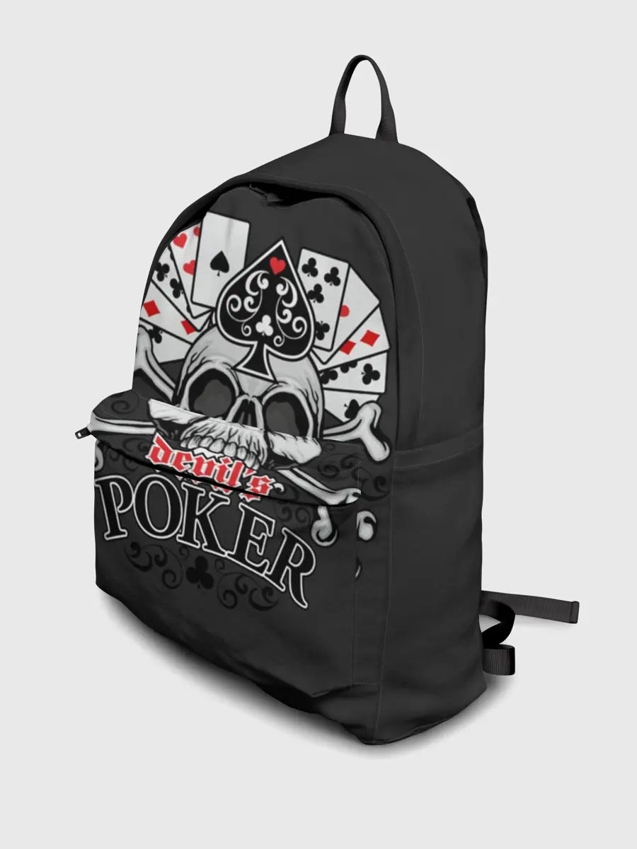 Рюкзак джинсовый / Poker