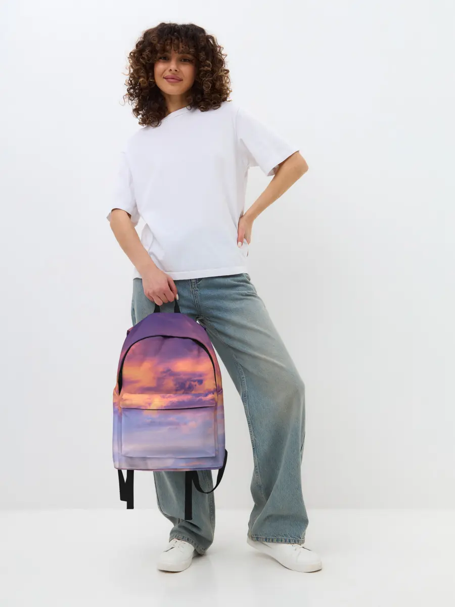 Рюкзак джинсовый / В небе