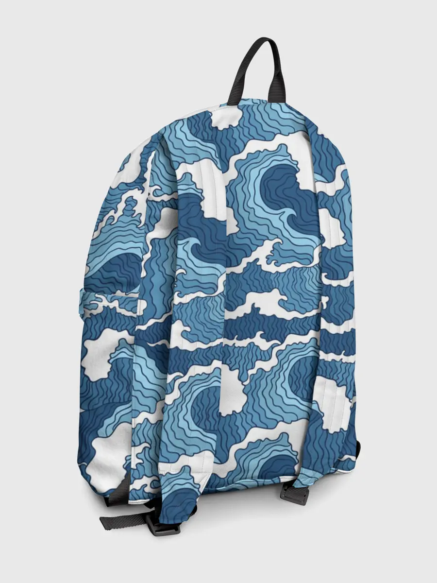 Рюкзак джинсовый / Морские волны