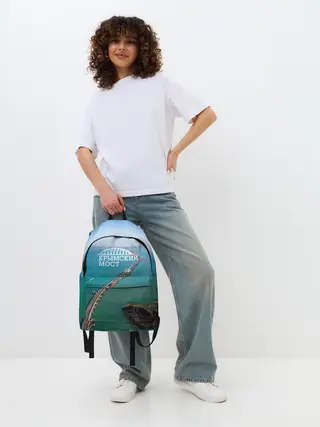 Рюкзак джинсовый / Крымский мост