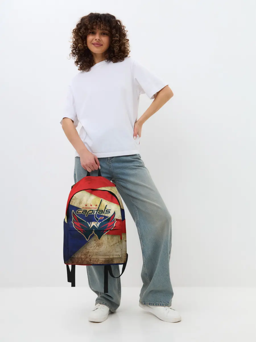 Рюкзак джинсовый / Кэпиталз