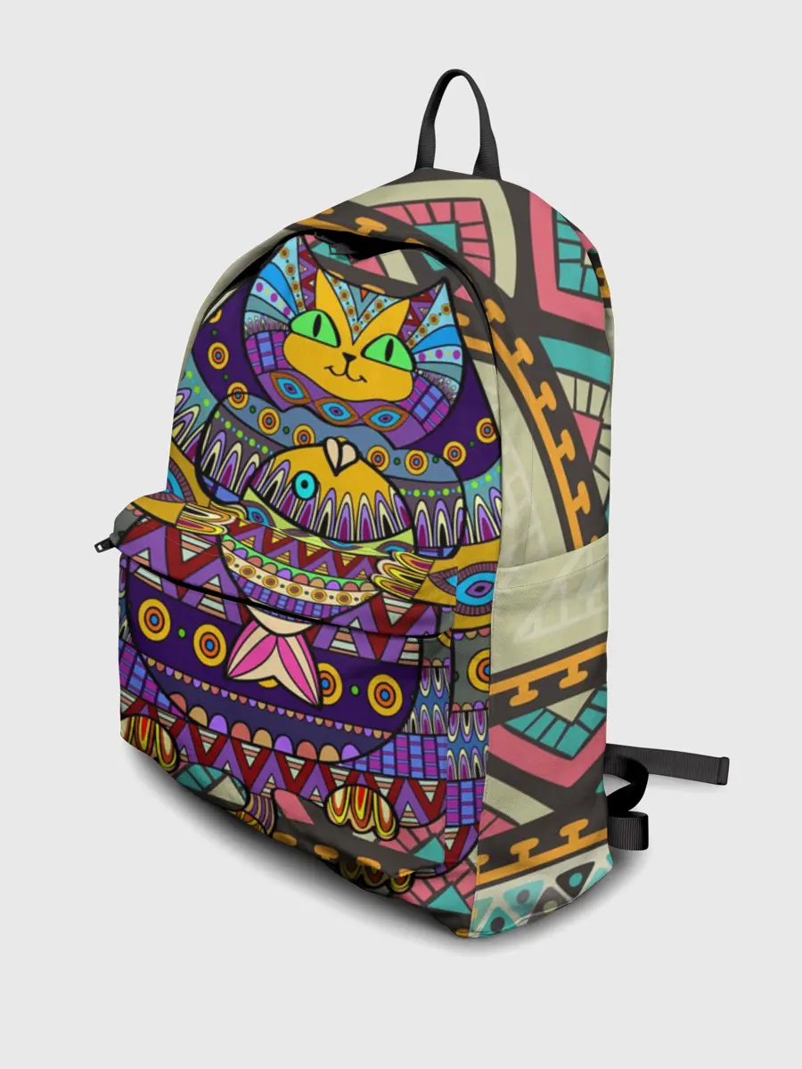 Рюкзак джинсовый / Кот 3