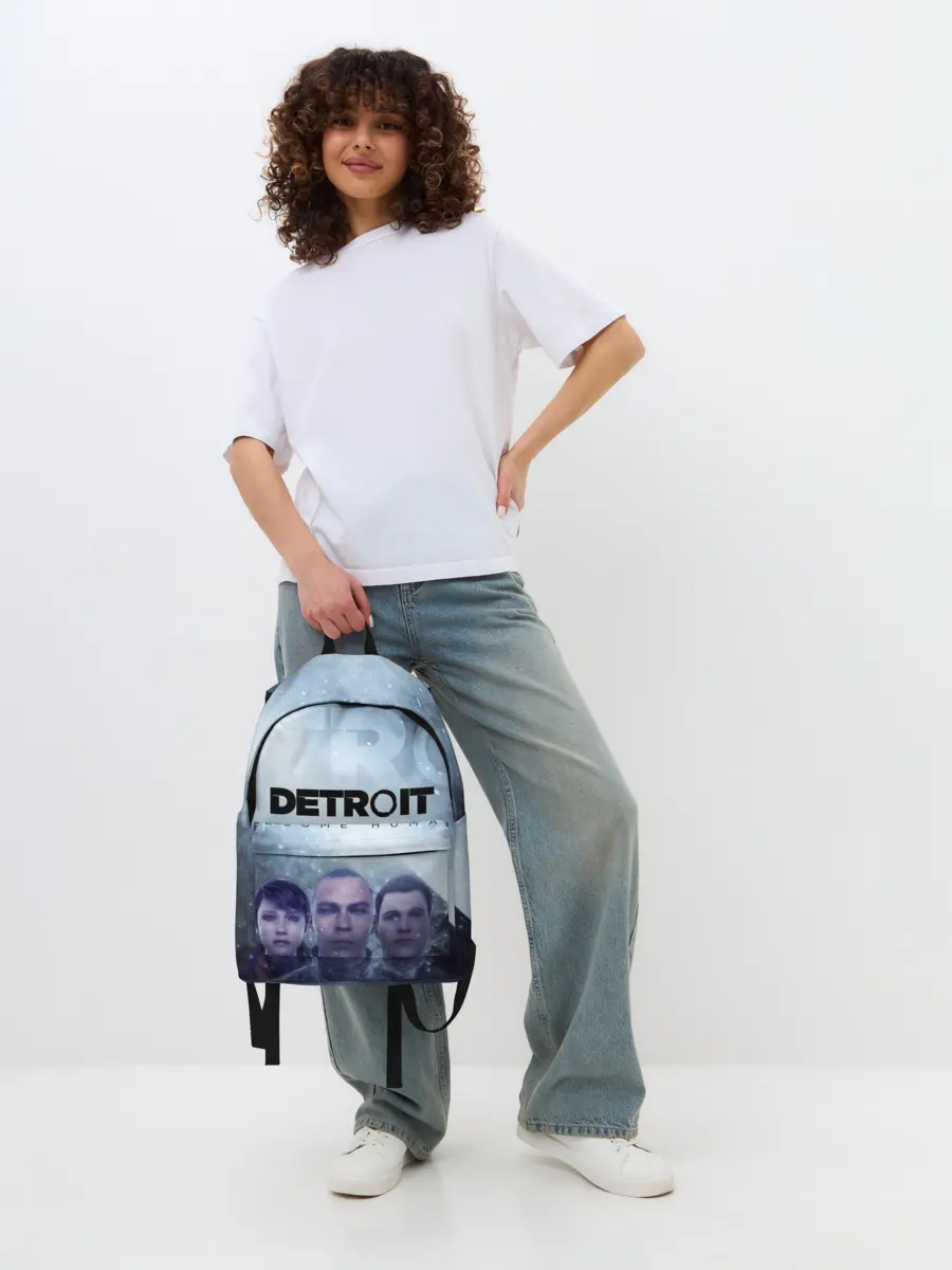 Рюкзак джинсовый / Detroit become human
